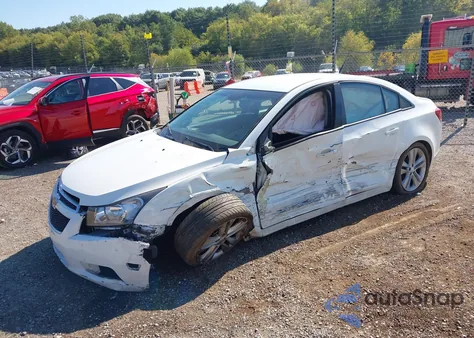 2013 Chevrolet Cruze Ls Auto из США, поврежденный, VIN 1G1PA5SH9D7314912